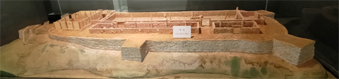 Achasan Fortress model